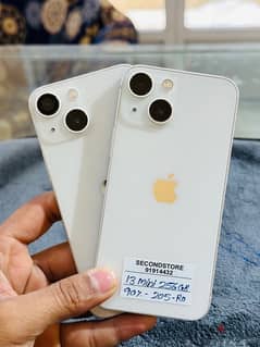 iPhone 13 mini 256GB - white color available - 90% Battery 0