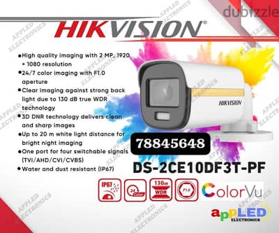 CCTV cameras Hikvision networking voice deta points door