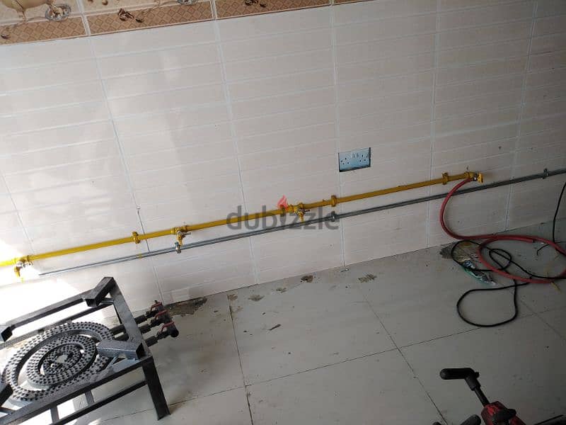 I do instalation kitchen gas pipeline new and old work I do 6