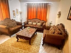 urgent selling sofa set 3+2+2 with table