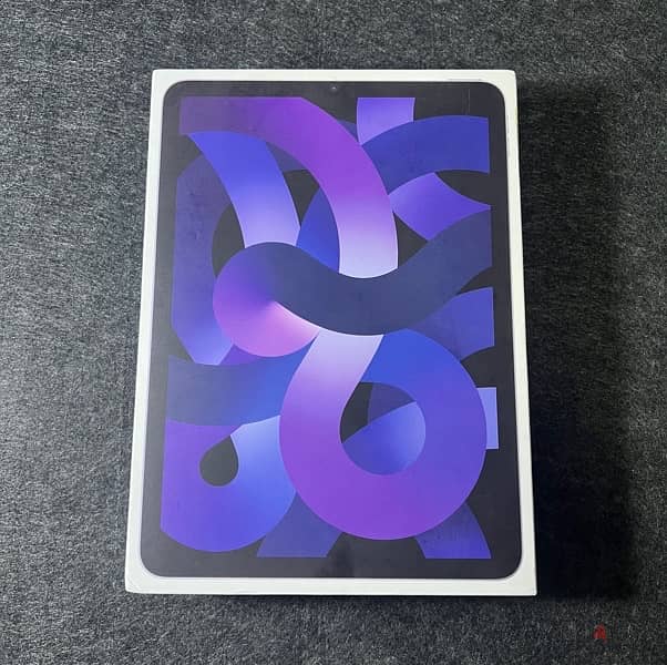 iPad Air 5 256 gb purple نظيف 3