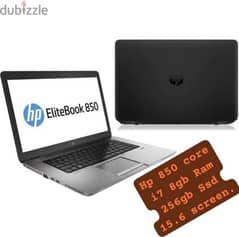 HP 850 G3 core i7 laptops