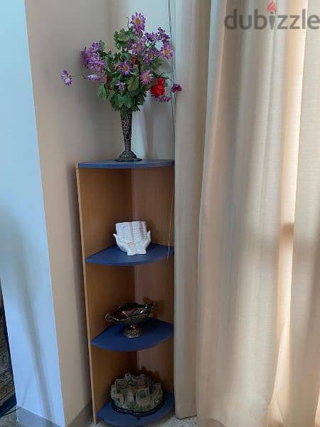 corner wooden cabinet for decoration purpose 1