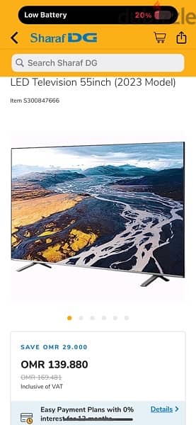 Toshiba 55 inch tv full android tv new without box all accessories 0