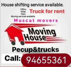 Muscat house shifting and transport services and loading unloading 0