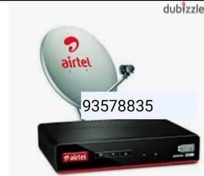 Nilsat arabsat dish Airtel pakast tata saky All satellite