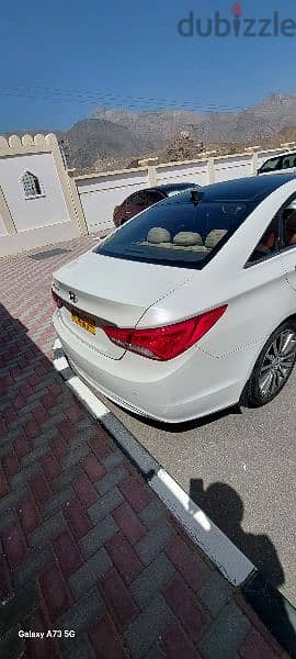 سوناتا ٢٠١٤ المستخدم اول  وكالة بهوان  عمان بدون حوادث 6