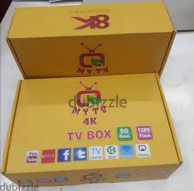 Yellow model android smart Box all Country Channel work with 1YEAR Sub