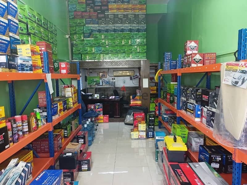 RUNNING BATTERY SHOP FOR SALE IN LIWA SHELL PETROL STATION 3
