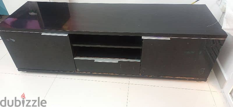 black color tv table 2