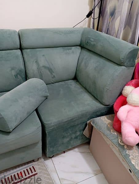 8- seater sofa set ( good condition ) used. 1
