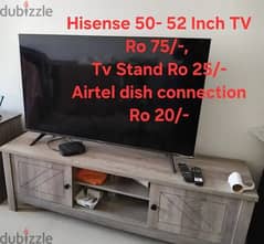Hisense TV One year Old -50 Inch in Excellent Condition