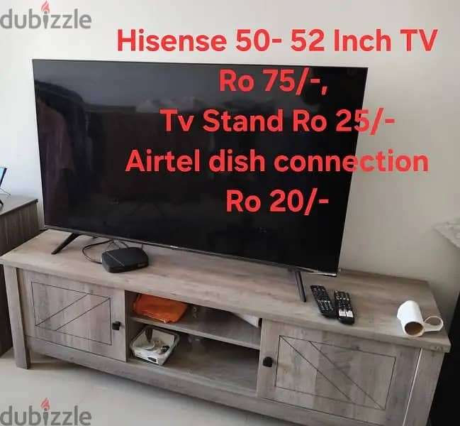 Hisense TV One year Old -50 Inch in Excellent Condition 0
