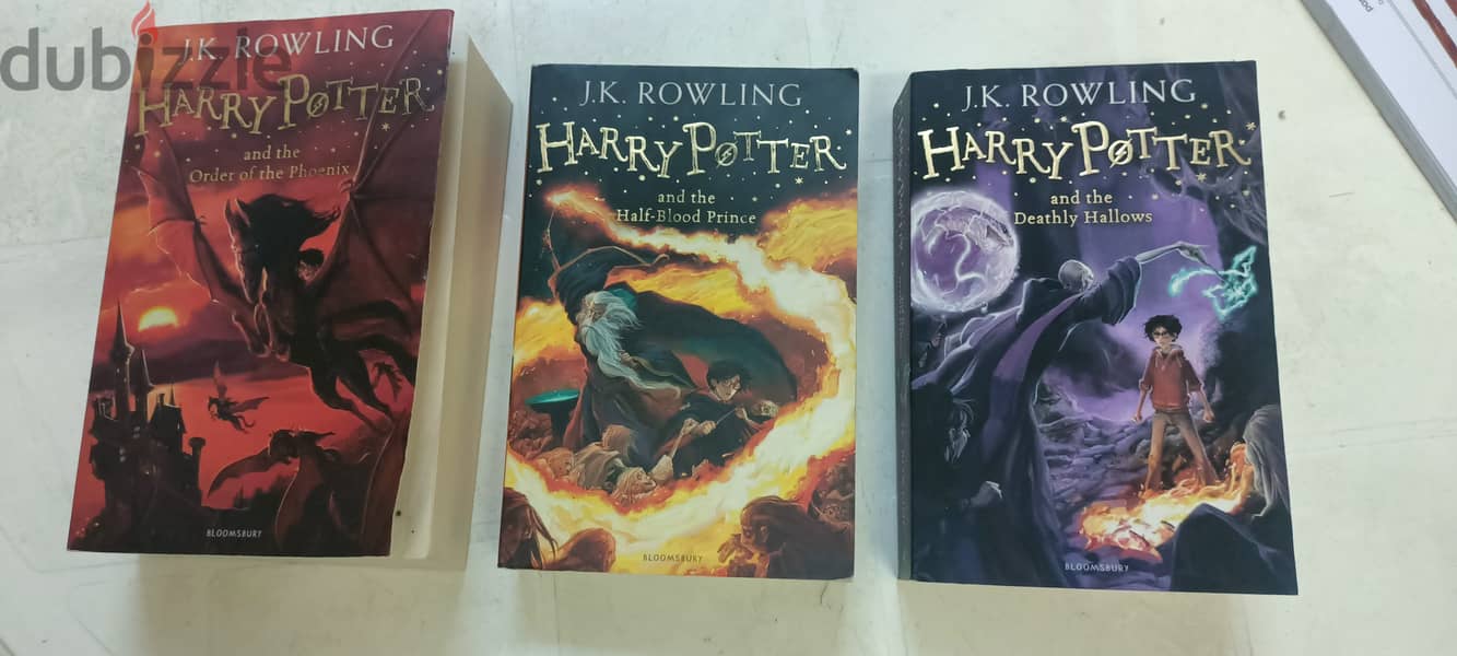 Harry potter books for sale 3
