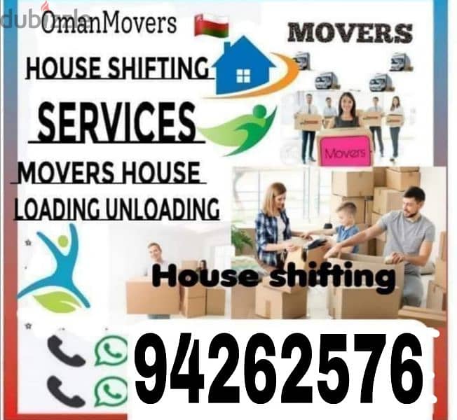 house shifting and packing and transport service all Oman 1