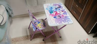 study table and chair for kid's
