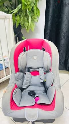 baby coat and car seat