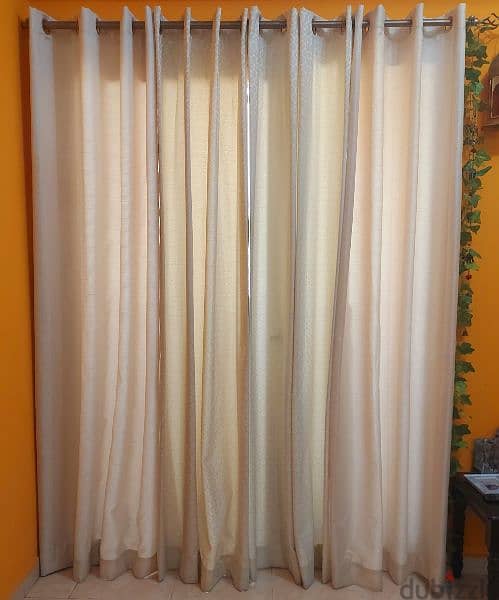 Curtains and rods for sale 5