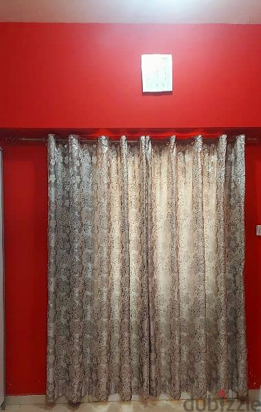 Curtains and rods for sale 7