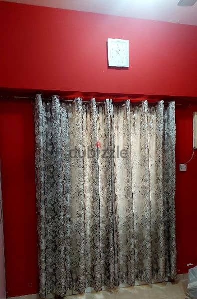 Curtains and rods for sale 9