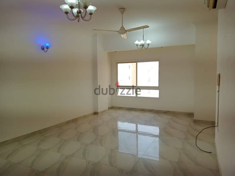 شقه للايجار 2غرفه في منطقه القرم / 2bhk apartment for rent in Qurm 1