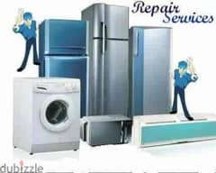 ALL servicees of AC Fridge automatice washing machine repairing