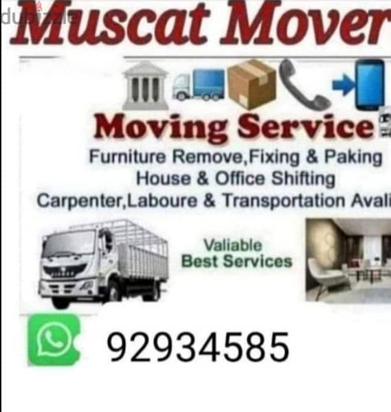 movers packing and transport servic 0