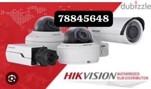 All type of CCTV Camera  Hikvision HD turbo 1080p  Ip camera HD