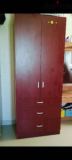 3 layer cupboard with 3 Drawers 0