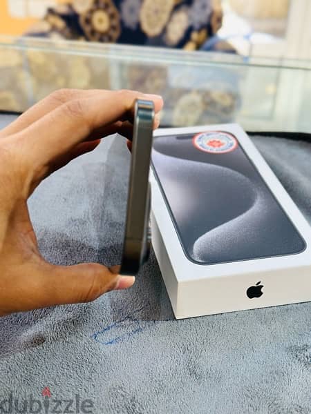 iPhone 15 pro max 256GB - black titanium -06-04-2025 apple warranty - 5
