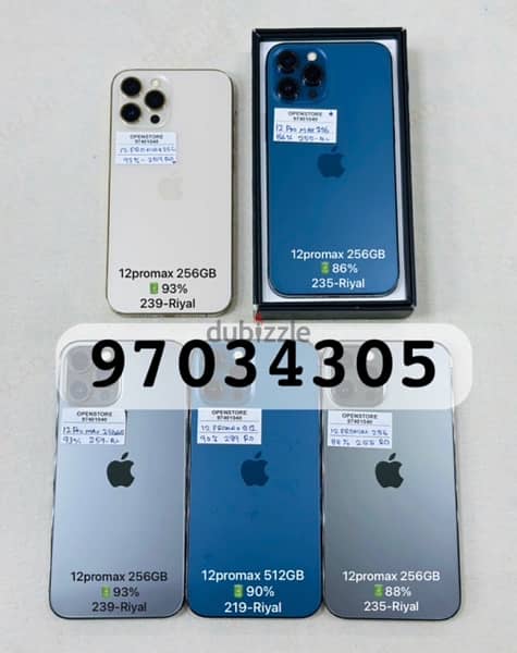 iPhone 12promax 256GB 93% battery health clen 0