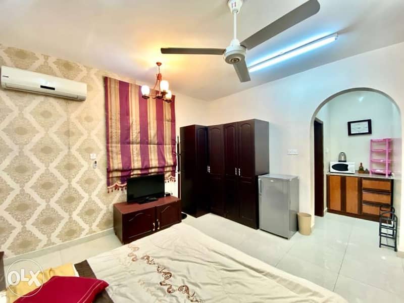 fully furnished studio in alzibah 1