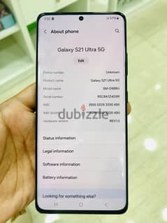 Samsung s21 ultra 5g 128/12