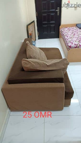 KING SIZE BED AND SOFA 1