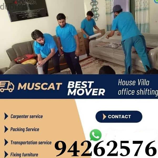 Muscat Mover carpenter house  shiffting  TV curtains furniture fixingv 0