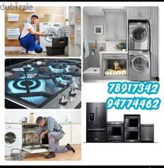 All type Ac Fridge Automatic washing Machine service and repair yui 0