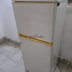 sharp double door fridge