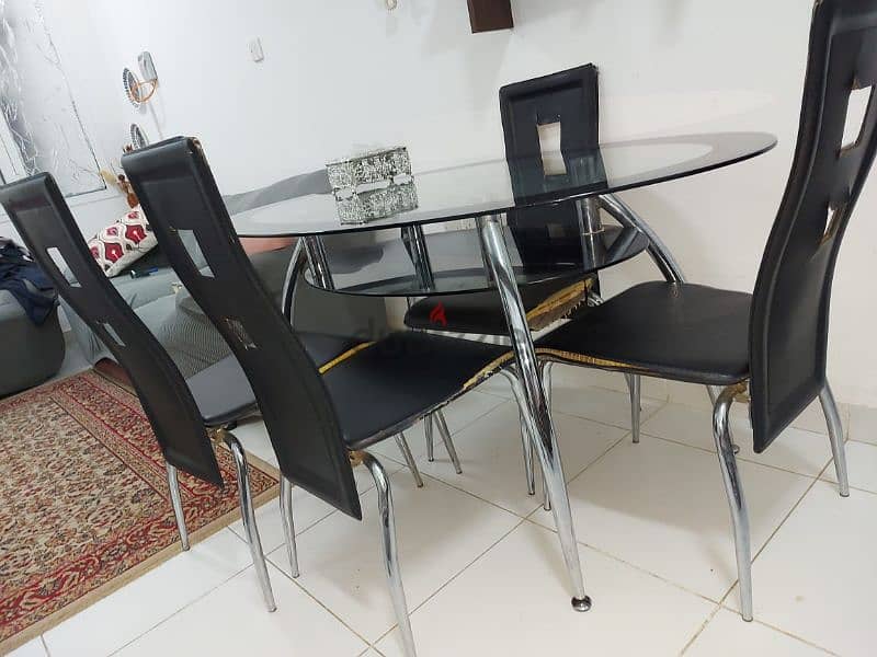 glass dinning table for sale 1
