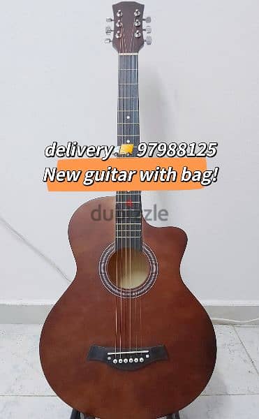 New acoustic guitar with bag,al khoudh 6, delivery 97988125 1