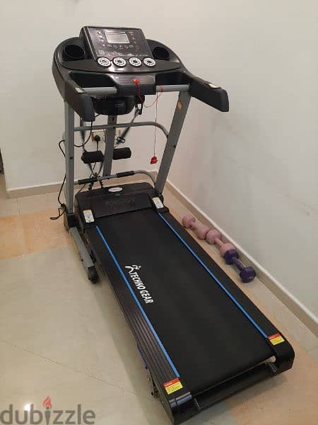 Treadmill and massager 2