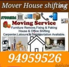 Muscat Mover packer shiffting carpenter furniture  fixing