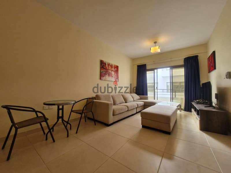 1 BR Compact Fully Furnished Apartment for Sale in Qurum 3