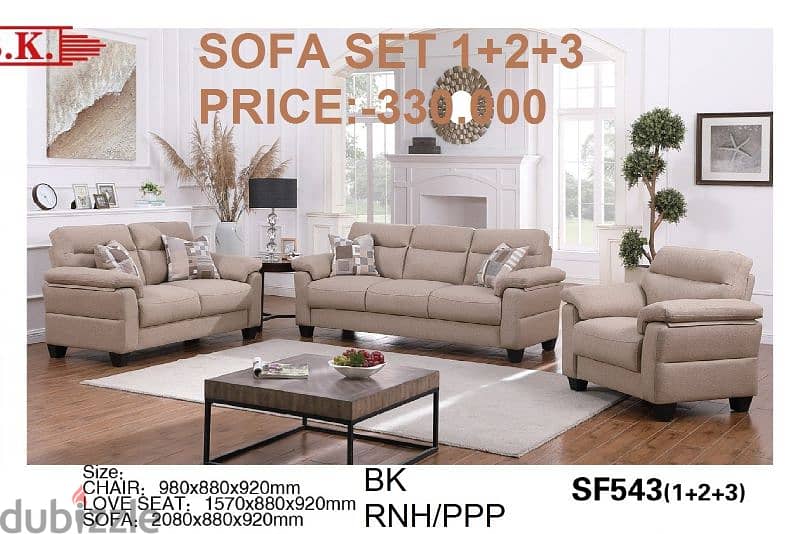 New Sofa Sat 1+2+3 1