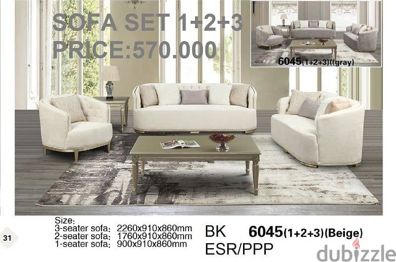 New Sofa Sat 1+2+3 8