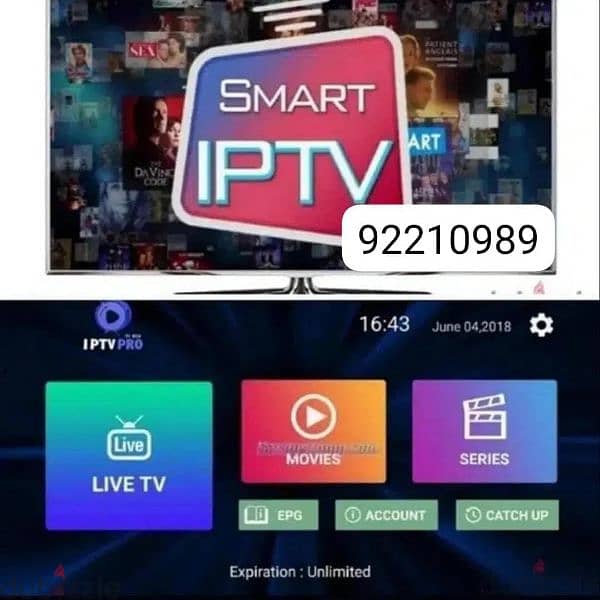 new hd smart tv box available with 1 years subscription 0