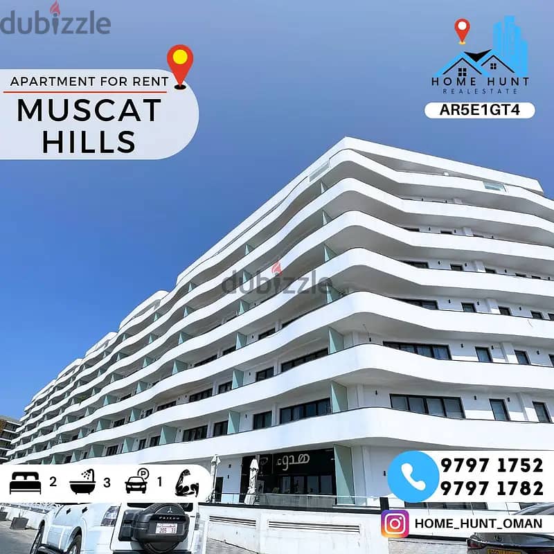 MUSCAT HILLS | SPACIOUS 2 BHK GOLF VIEW APARTMENT 0