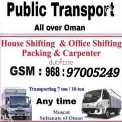 Sohar to Muscat House shifting