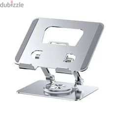 Computer Tablet Rotary Silver Body Stand ST21