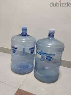 3 Al Bayan 5 gallon empty water bottles