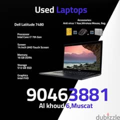 Dell Latitude 7480 /Scre 14 Touch Screen/ i7 7th Gen/16/512